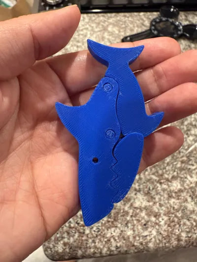3D printed shark bag clip Cute and practical clips in multiple colors ...