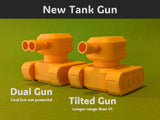 3D printed pressure tank V2 tank shooting toy