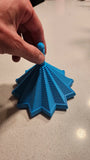 3D printed two-in-one sensory decompression stars and pentagons Toy Cool and portable toys