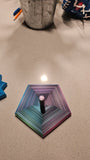3D printed two-in-one sensory decompression stars and pentagons Toy Cool and portable toys