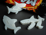 3D printed shark bag clip Cute and practical clips in multiple colors Movable joint