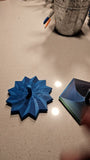 3D printed two-in-one sensory decompression stars and pentagons Toy Cool and portable toys