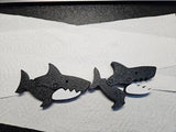 3D printed shark bag clip Cute and practical clips in multiple colors Movable joint