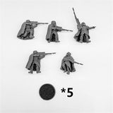 28mm GRIM GUARD SNIPERS Resin Model Kit Miniature Tabletop War Gaming Unpainted 5 SoldierS Figurines for RPG