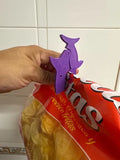 3D printed shark bag clip Cute and practical clips in multiple colors Movable joint