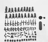 28mm Scale Scavenger Rangers Builder Resin Model Kit Minitaure Resin Doll Tabletop War Gaming Unpainted Soldier Figures