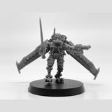 28mm Scale Scavenger Operators Resin Model Kit Minitaure Resin Doll Tabletop War Gaming Unpainted Soldier Figures Model Toys