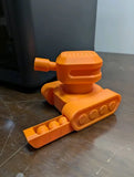 3D printed pressure tank V2 tank shooting toy