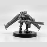 28mm Scale Scavenger Operators Resin Model Kit Minitaure Resin Doll Tabletop War Gaming Unpainted Soldier Figures Model Toys