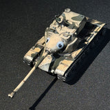 Classic 1/72  1/100 Scale Modern US Army T58 Heavy Tank Miniature Model Cold War US Army Swaying Turret with M2 Machine Gun Camouflage Finished Product