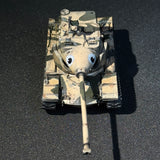 Classic 1/72  1/100 Scale Modern US Army T58 Heavy Tank Miniature Model Cold War US Army Swaying Turret with M2 Machine Gun Camouflage Finished Product
