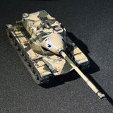 Classic 1/72  1/100 Scale Modern US Army T58 Heavy Tank Miniature Model Cold War US Army Swaying Turret with M2 Machine Gun Camouflage Finished Product
