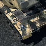 Classic 1/72  1/100 Scale Modern US Army T58 Heavy Tank Miniature Model Cold War US Army Swaying Turret with M2 Machine Gun Camouflage Finished Product