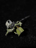 1/72 Scale Modern Russian NSVT Heavy Machine Gun Resin Colored Collection Model Upgrade Kit (Suitable for T-80U Tank)