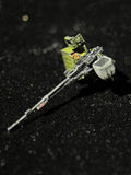 1/72 Scale Modern Russian NSVT Heavy Machine Gun Resin Colored Collection Model Upgrade Kit (Suitable for T-80U Tank)