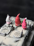 1/72 Scale WT Goblin Santa Claus Tank Decoration Accessories DIY Creative Accessory Models for Surrounding Tank Scenes