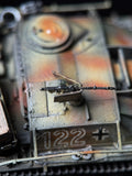 1/72 Scale Remotely Operated MG34 Machine Gun Resin Model for Jagdpanzer Hetzer and StuG III/IV Tanks