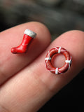 1/72 Scale WT Tank Accessories Swimming Ring Christmas Shoes Miniature Resin Model with Delicate Details Sandbox Scene Accessories