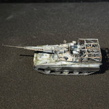 1/72 Scale US Army HSTV-L Light Tank Painted Finished Model Museum Level Certification with Dual Version Counterweight Frame Attached