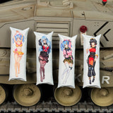 1/35 1/16 Scale WT Anime Animation Pillow Miniature Model Accessories Emily/Ling/Usagi Tank Fighting Vehicle Car Fun Scene