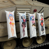 1/35 1/16 Scale WT Anime Animation Pillow Miniature Model Accessories Emily/Ling/Usagi Tank Fighting Vehicle Car Fun Scene