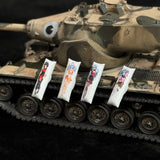 1/72 Scale Kawaii WT Girl's Cushion Miniature Model Accessories Emily/Ling/Usagi Tank Mounted Scene Decoration