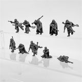 28mm GRIM GUARD MARKSMEN Resin Model Kit Miniature Tabletop War Gaming 10 Soldiers Unpainted Minitary Diorama Figurines for RPG