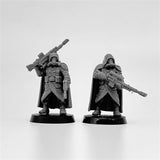 28mm GRIM GUARD MARKSMEN Resin Model Kit Miniature Tabletop War Gaming 10 Soldiers Unpainted Minitary Diorama Figurines for RPG