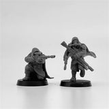 28mm GRIM GUARD MARKSMEN Resin Model Kit Miniature Tabletop War Gaming 10 Soldiers Unpainted Minitary Diorama Figurines for RPG