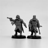 28mm GRIM GUARD MARKSMEN Resin Model Kit Miniature Tabletop War Gaming 10 Soldiers Unpainted Minitary Diorama Figurines for RPG