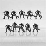 28mm Astronet X Infantry Resin Model Kit Miniature Tabletop War Gaming Unpainted 10 SoldierS Figurines for RPG