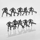 28mm Astronet X Infantry Resin Model Kit Miniature Tabletop War Gaming Unpainted 10 SoldierS Figurines for RPG