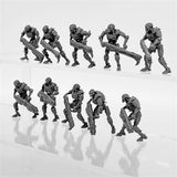 28mm Astronet X Infantry Resin Model Kit Miniature Tabletop War Gaming Unpainted 10 SoldierS Figurines for RPG