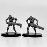 28mm Astronet X Infantry Resin Model Kit Miniature Tabletop War Gaming Unpainted 10 SoldierS Figurines for RPG