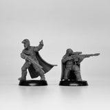 28mm NATIONAL GUARD HUNTERS Resin Model Kit Miniature Tabletop War Gaming 6 Soldiers Unpainted Diorama Figurines for RPG