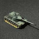 Classic 1/144 Scale Modern US Army T58 Heavy Tank Miniature Model with M2 Machine Gun Weathered Version Painted Finish