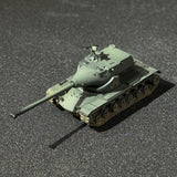 Classic 1/144 Scale Modern US Army T58 Heavy Tank Miniature Model with M2 Machine Gun Weathered Version Painted Finish
