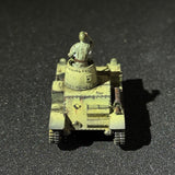 1/72 1/100 Scale Painted Vickers T-15 Light Tank Resin Model with Commander Figure Tabletop Wargaming