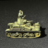 1/72 1/100 Scale Painted Vickers T-15 Light Tank Resin Model with Commander Figure Tabletop Wargaming