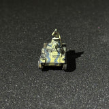 1/144 Scale Painted  Vickers T-15 Light Tank Camouflage Paint  Resin Miniature Model with Commander Figure Tabletop Wargaming