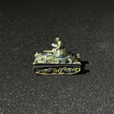 1/144 Scale Painted  Vickers T-15 Light Tank Camouflage Paint  Resin Miniature Model with Commander Figure Tabletop Wargaming