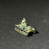 1/144 Scale Painted  Vickers T-15 Light Tank Camouflage Paint  Resin Miniature Model with Commander Figure Tabletop Wargaming