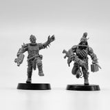 28mm Scale Corrupted Guard The Forsaken Resin Model Kit Minitaure Resin Doll Tabletop War Gaming Unpainted Soldier Figures