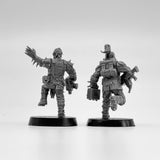 28mm Scale Corrupted Guard The Forsaken Resin Model Kit Minitaure Resin Doll Tabletop War Gaming Unpainted Soldier Figures