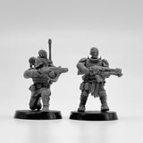 28mm Scale Corrupted Guard The Forsaken Resin Model Kit Minitaure Resin Doll Tabletop War Gaming Unpainted Soldier Figures