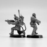 28mm Scale Corrupted Guard The Forsaken Resin Model Kit Minitaure Resin Doll Tabletop War Gaming Unpainted Soldier Figures