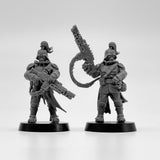 28mm Scale Corrupted Guard The Forsaken Resin Model Kit Minitaure Resin Doll Tabletop War Gaming Unpainted Soldier Figures