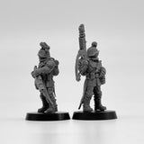 28mm Scale Corrupted Guard The Forsaken Resin Model Kit Minitaure Resin Doll Tabletop War Gaming Unpainted Soldier Figures