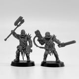 28mm Scale Corrupted Guard The Forsaken Resin Model Kit Minitaure Resin Doll Tabletop War Gaming Unpainted Soldier Figures