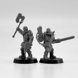 28mm Scale Corrupted Guard The Forsaken Resin Model Kit Minitaure Resin Doll Tabletop War Gaming Unpainted Soldier Figures